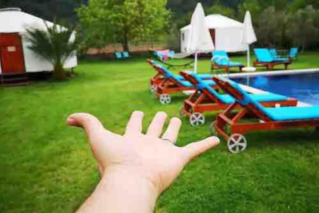 Yol Glamping Hotel Kayakoy Bagian luar foto